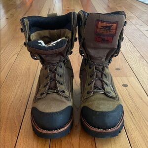 Irish Setter womens Tan and Black Boots